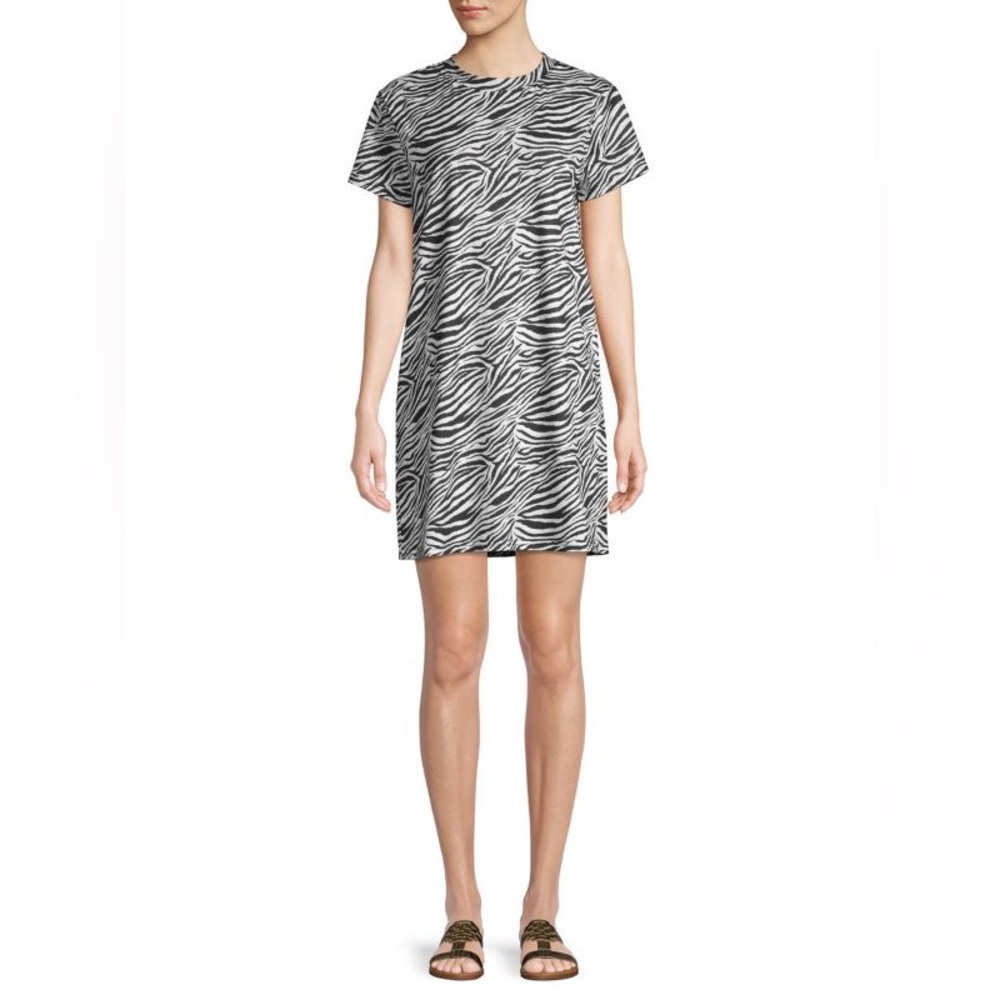 Lea and Viola Zebra Print Dress